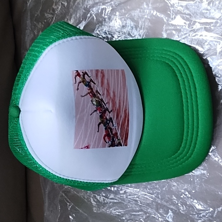 Green And White Cap Green And White Cap